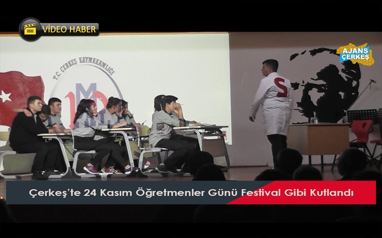 24 Kasım Öğretmenler Günü Festival Havasında Kutlandı