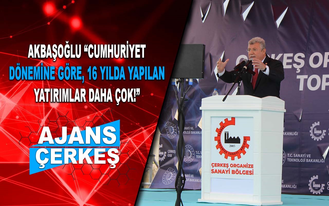 AK Parti Grup Başkanvekili Akbaşoğlu Terazili Hesap Yaptı
