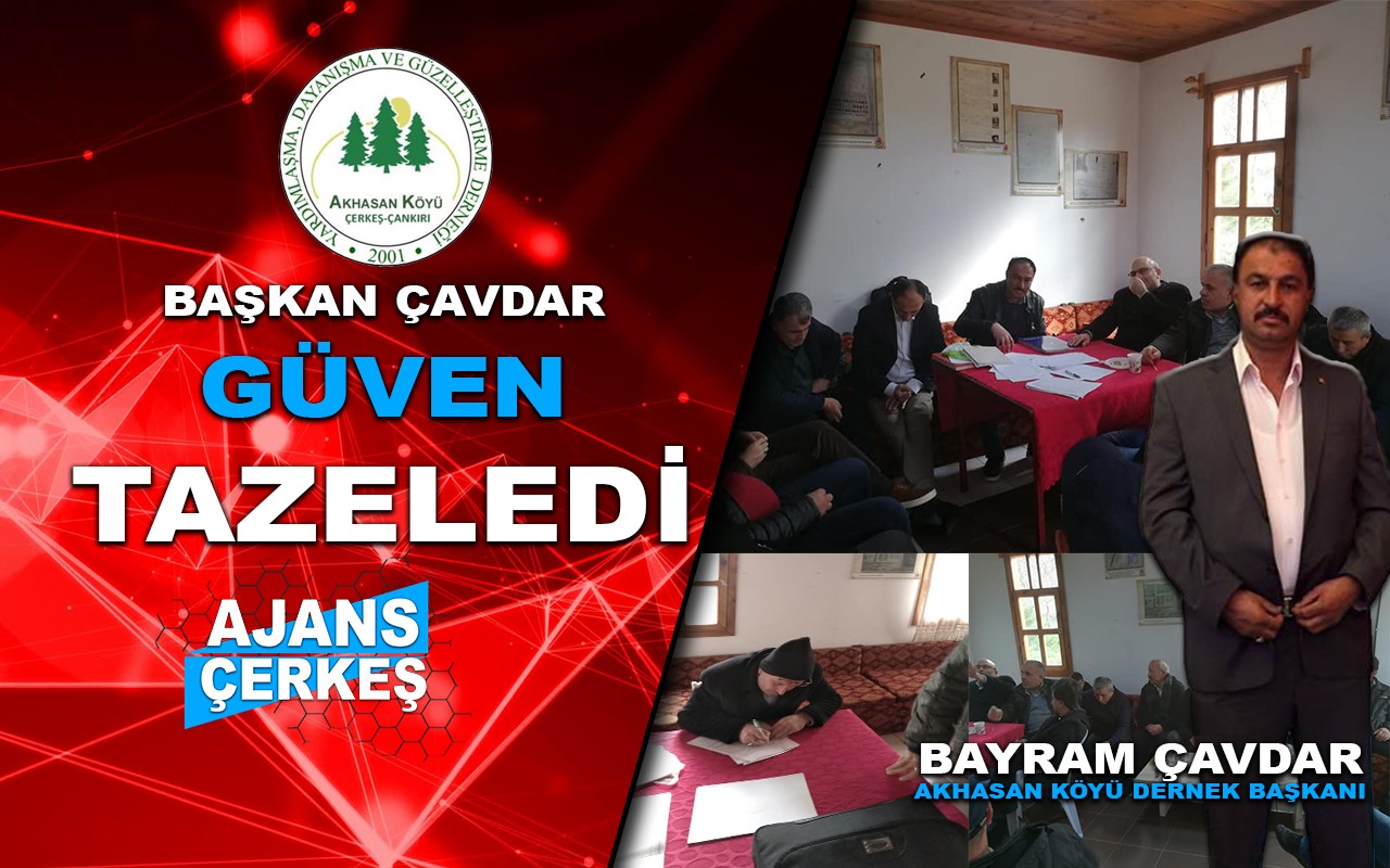 Başkan Çavdar Güven Tazeledi