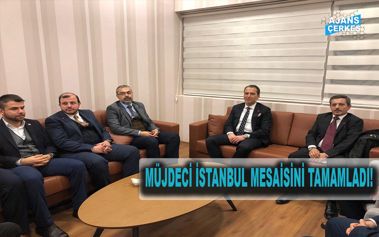 Başkan Müjdeci İstanbul Mesaisini Tamamladı!