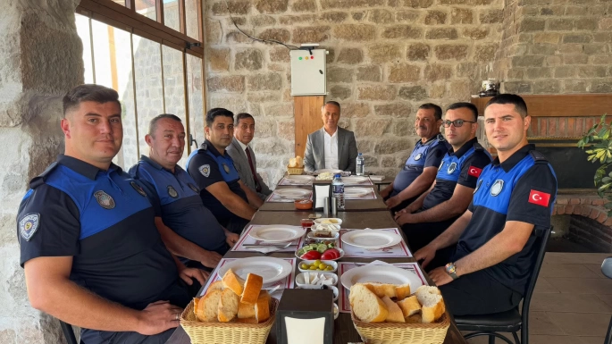 BAŞKAN SOPACI ZABITA TEŞKİLATININ ZABITA HAFTASINI KUTLADI