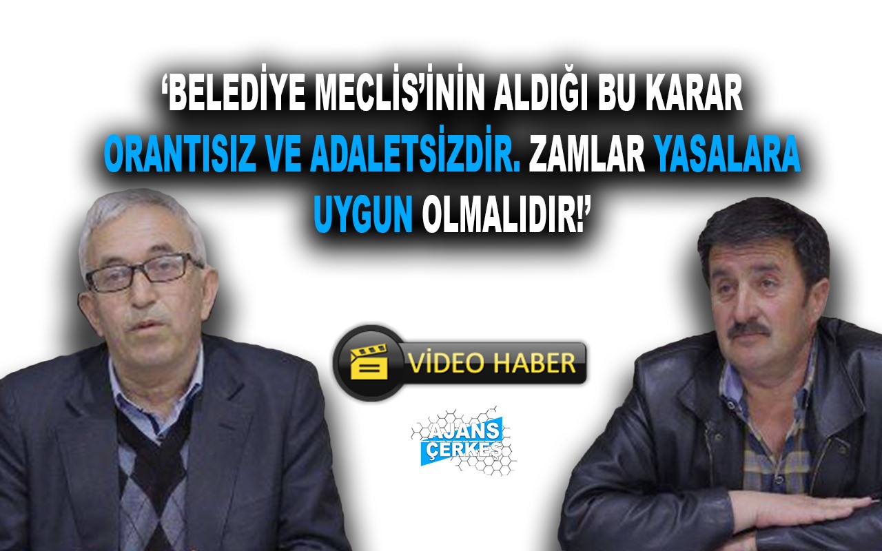 Belediye Meclisi'nin Zam Kararı Esnafı Ayağa Kaldırdı!