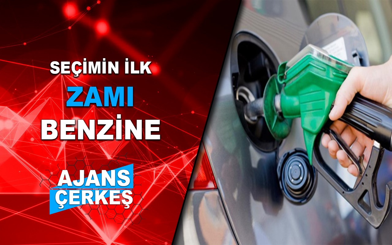 Bu Gece İtibariyle Benzine Zam