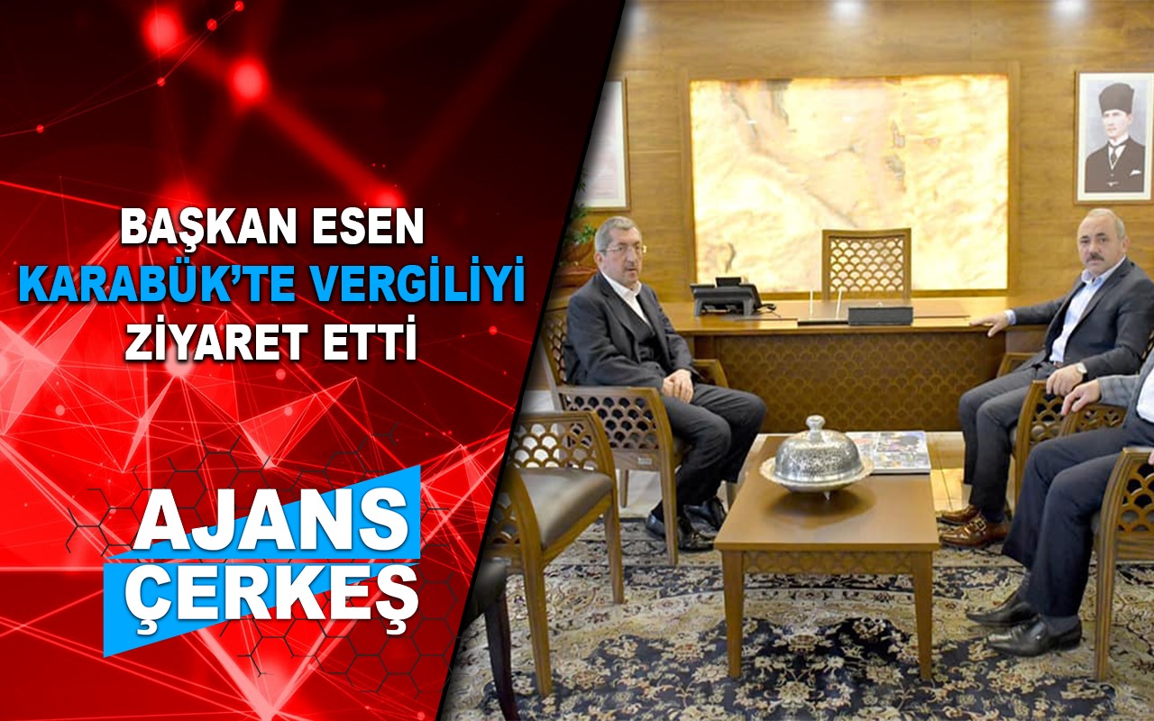 Çankırı Belediye Başkanı Esen Karabük'te