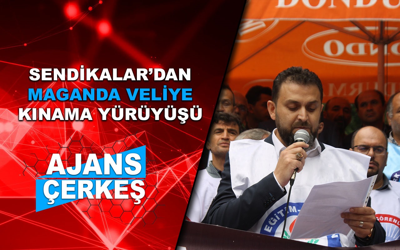 Çankırı'da Sendikalardan Protesto Yürüyüşü