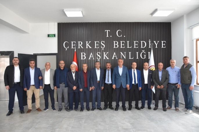 ÇERDEF'TEN ÇERKEŞ VE SAÇAK'A HAYIRLI OLSUN ZİYARETİ