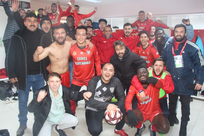 ÇERKEŞ BELEDİYESPOR LİGE GALİBİYETLE BAŞLADI