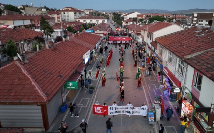 Çerkeş'te 15 Temmuz Demokrasi ve Milli Birlik Günü etkinlikleri düzenlendi