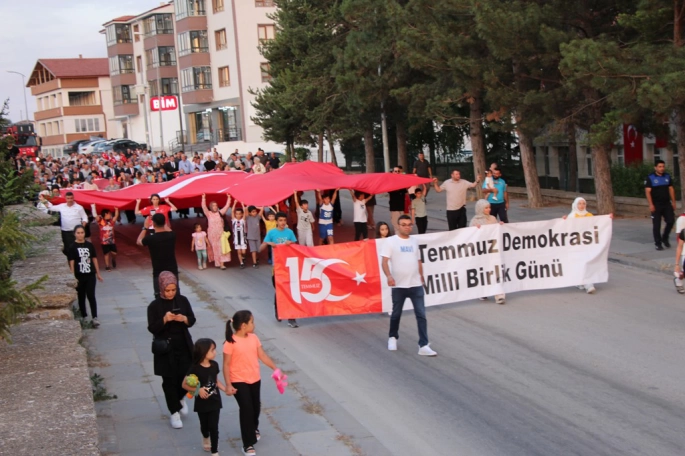Çerkeş'te 15 Temmuz Demokrasi ve Milli Birlik Günü Etkinlikleri Düzenlendi
