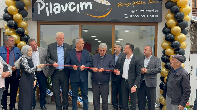 ÇERKEŞ'TE PİLAVCIM İŞLETMESİ HİZMETE AÇILDI