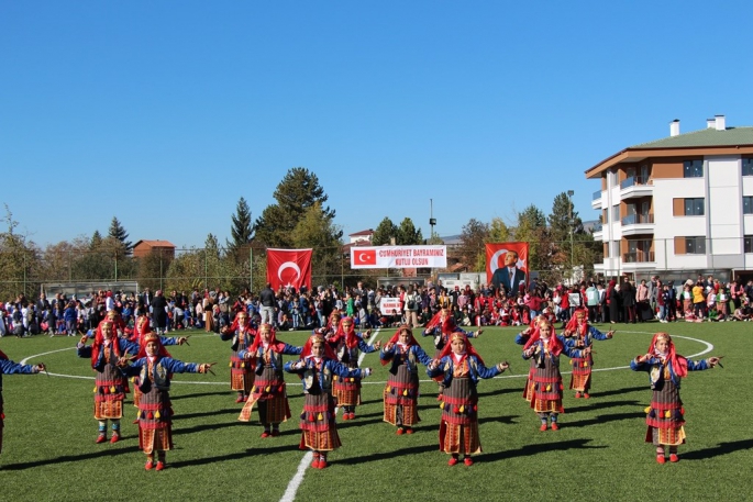 CUMHURİYET BAYRAMI ÇERKEŞ'TE COŞKUYLA KUTLANDI