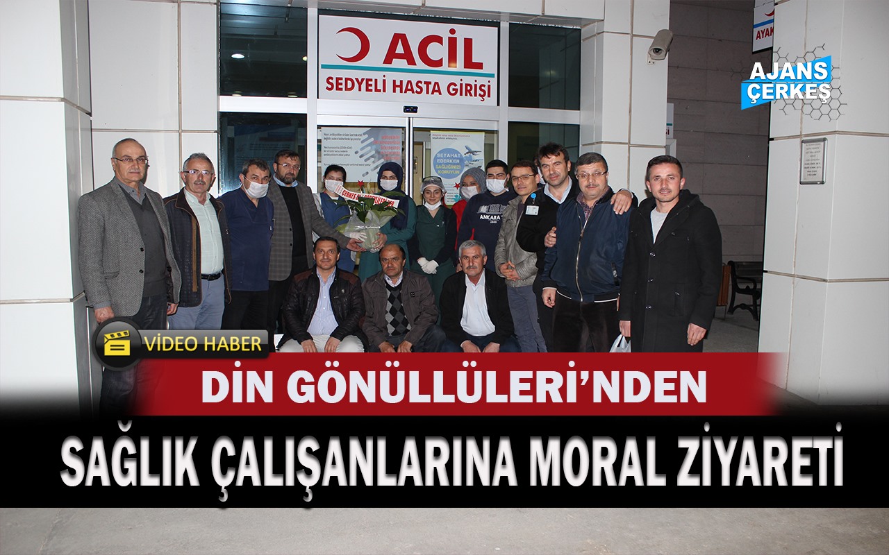 Din Gönüllüleri, Sağlık Çalışanlarını Yalnız Bırakmadı