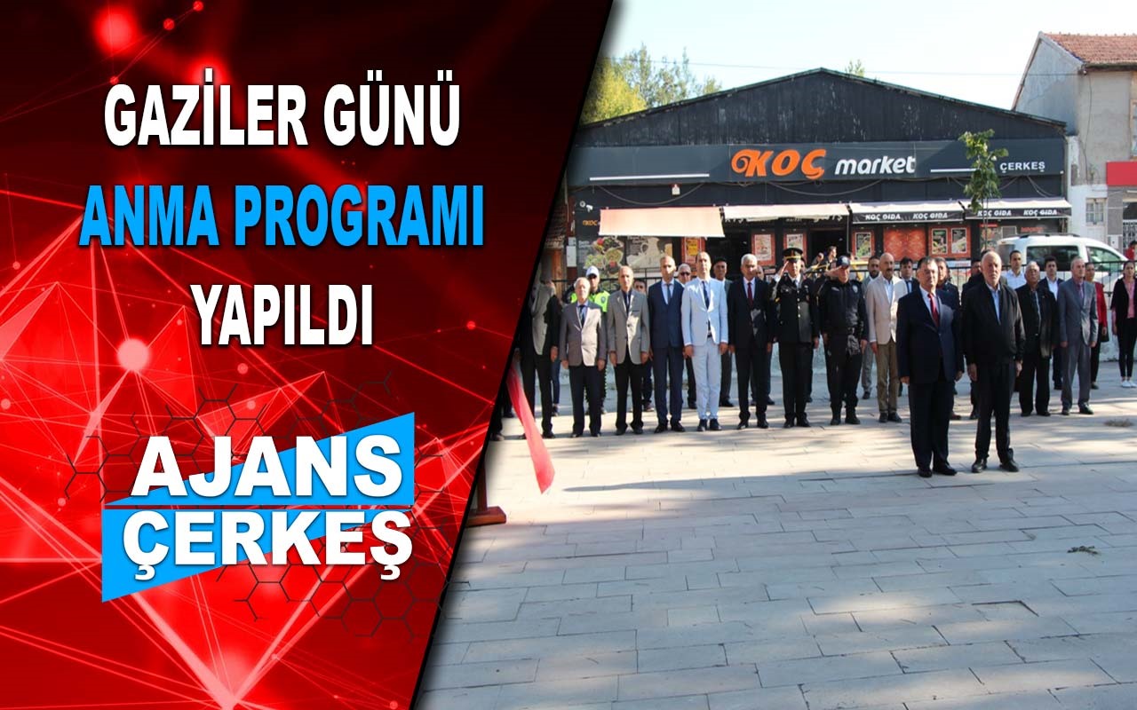 Gaziler Günü Anma Programı Düzenlendi