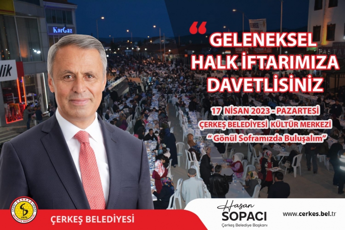 GELENEKSEL HALK İFTARINA DAVET