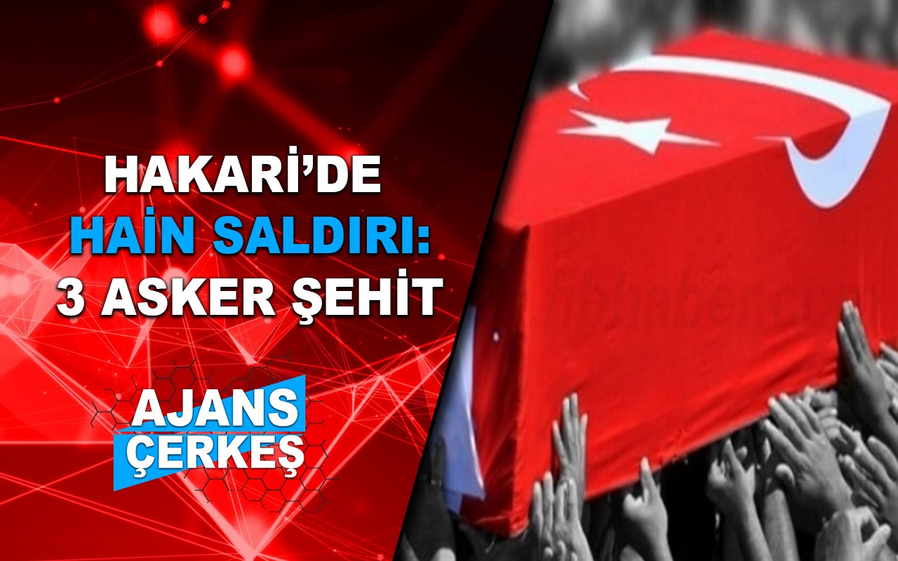 Hakkari'de Havanlı Saldırı Sonucu 3 Askerimiz Şehit Oldu
Hakkari'de havanlı saldırı: 3 asker şehit oldu, 1 asker yaralı