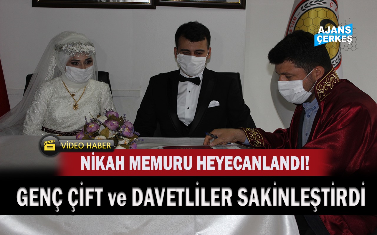 Heyecanlanan Taraf Bu Kez Nikah Memuru Oldu