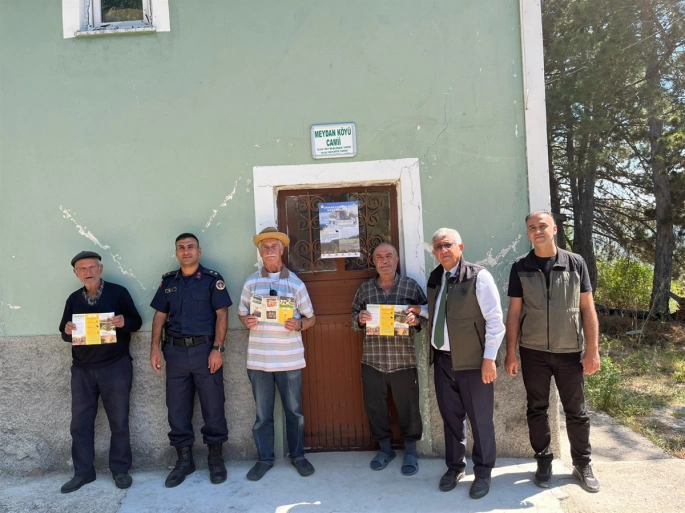 Kaymakam Bulgurlu Orman Yangınları İle Mücadele Kapsamında Köyleri Tek Tek Ziyaret Ediyor