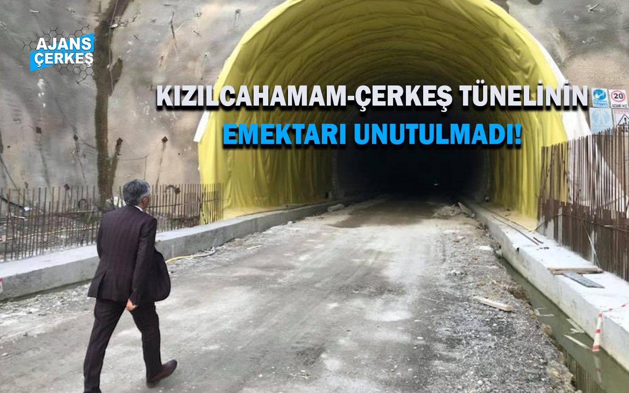 Kızılcahamam-Çerkeş Tünelinin Emektarı Unutulmadı!
