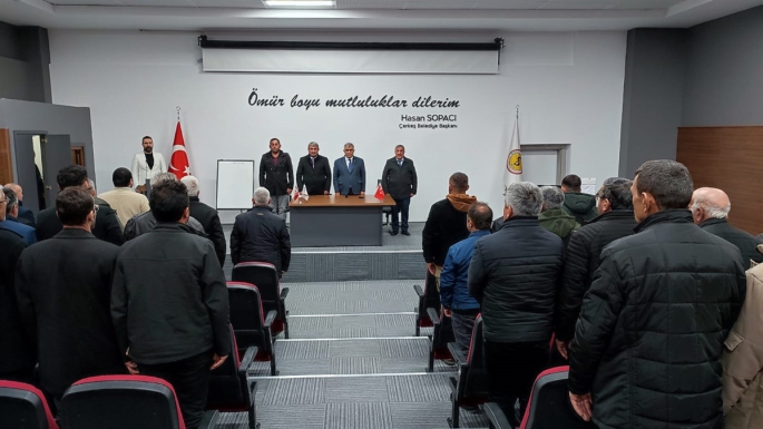KÖYLERE HİZMET GÖTÜRME BİRLİĞİ MECLİS TOPLANTISI YAPILDI