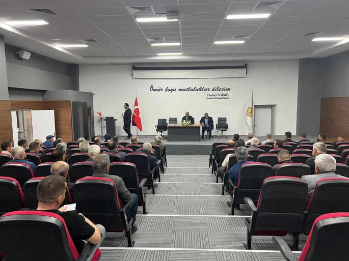 MUHTAR VE BİRLİK MECLİSİ TOPLANTISI YAPILDI
