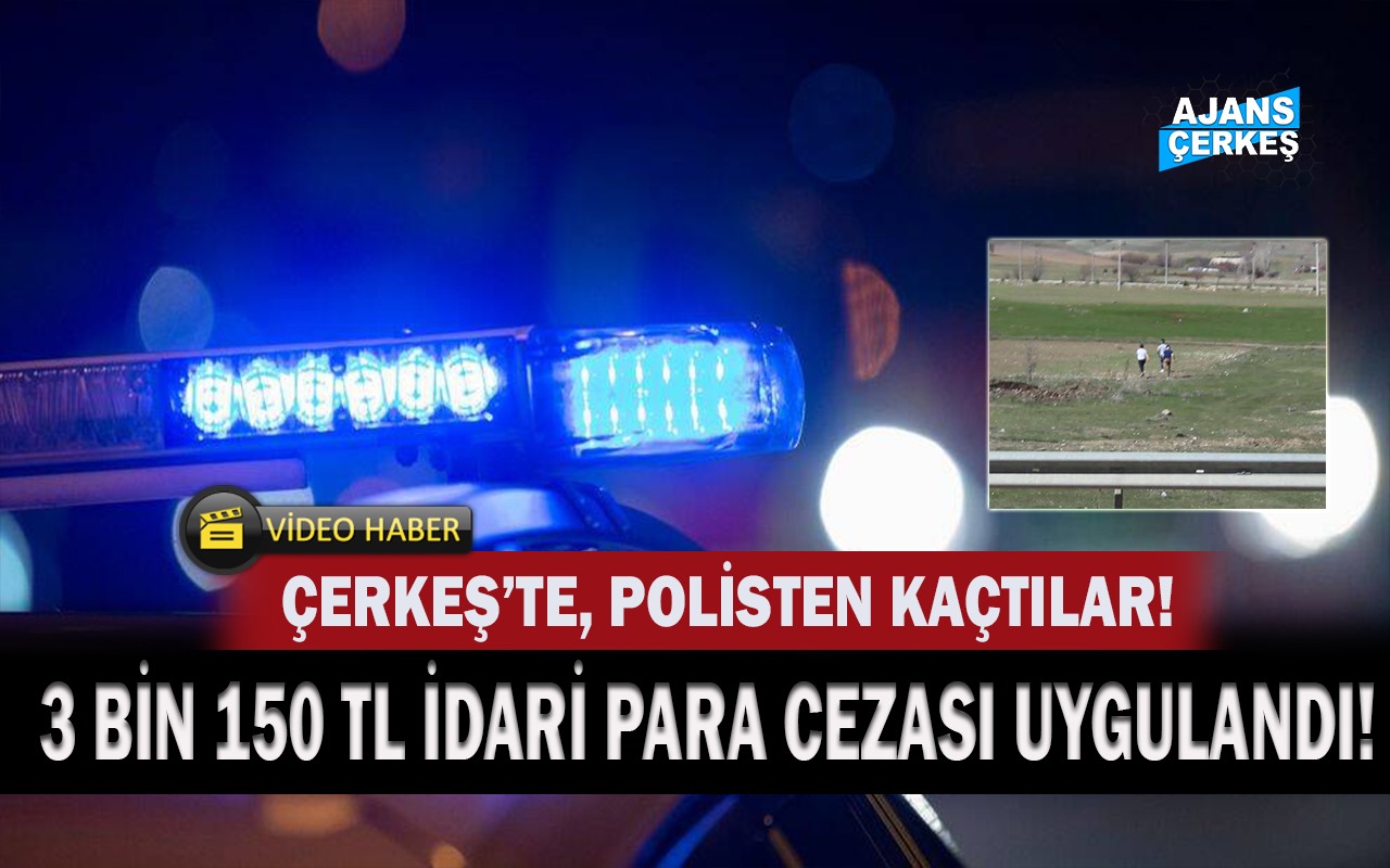 Polisten Kaçma Anı Kamerada!