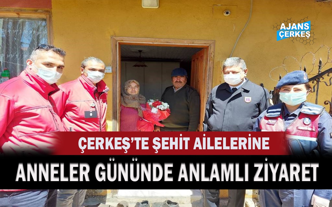 Şehit Yakınları Anneler Gününde Yalnız Bırakılmadı