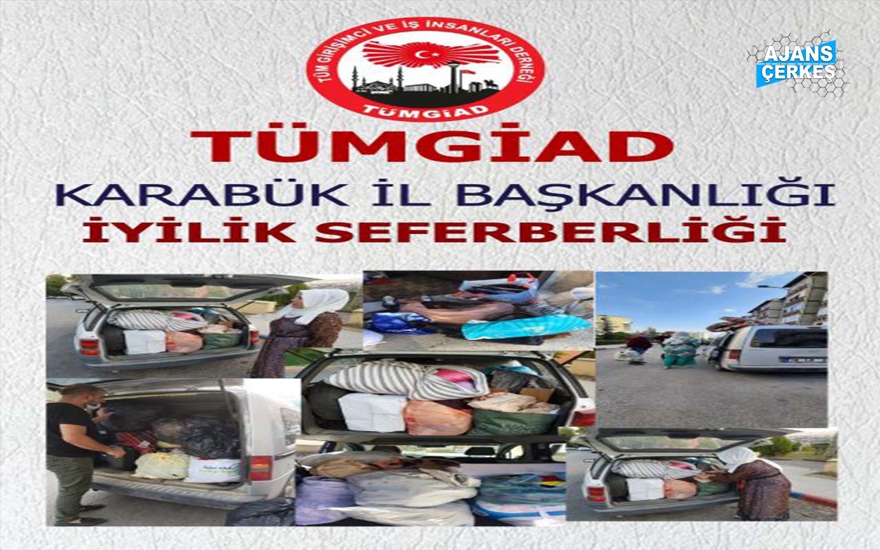 TÜMGİAD Karabük'ten Çerkeş'e Gönül Köprüsü Kurdu!