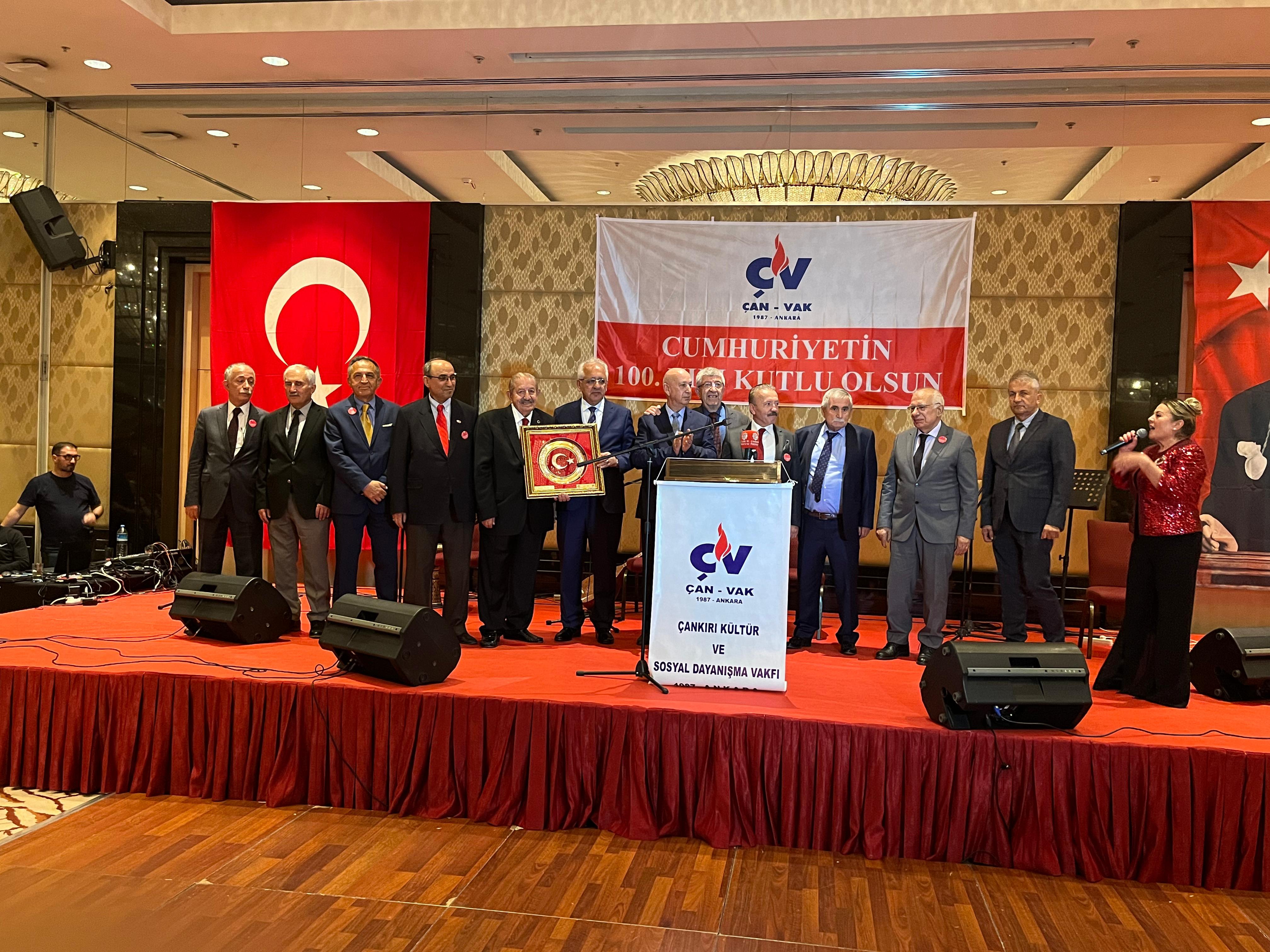 Çankırılılar Vakfı Çankırılılar Gecesi Düzenlendi