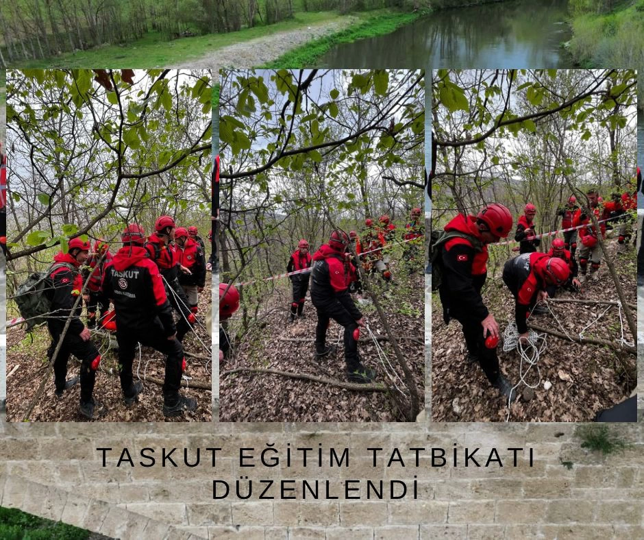 TASKUT Eğitim Tatbikatı Düzenlendi