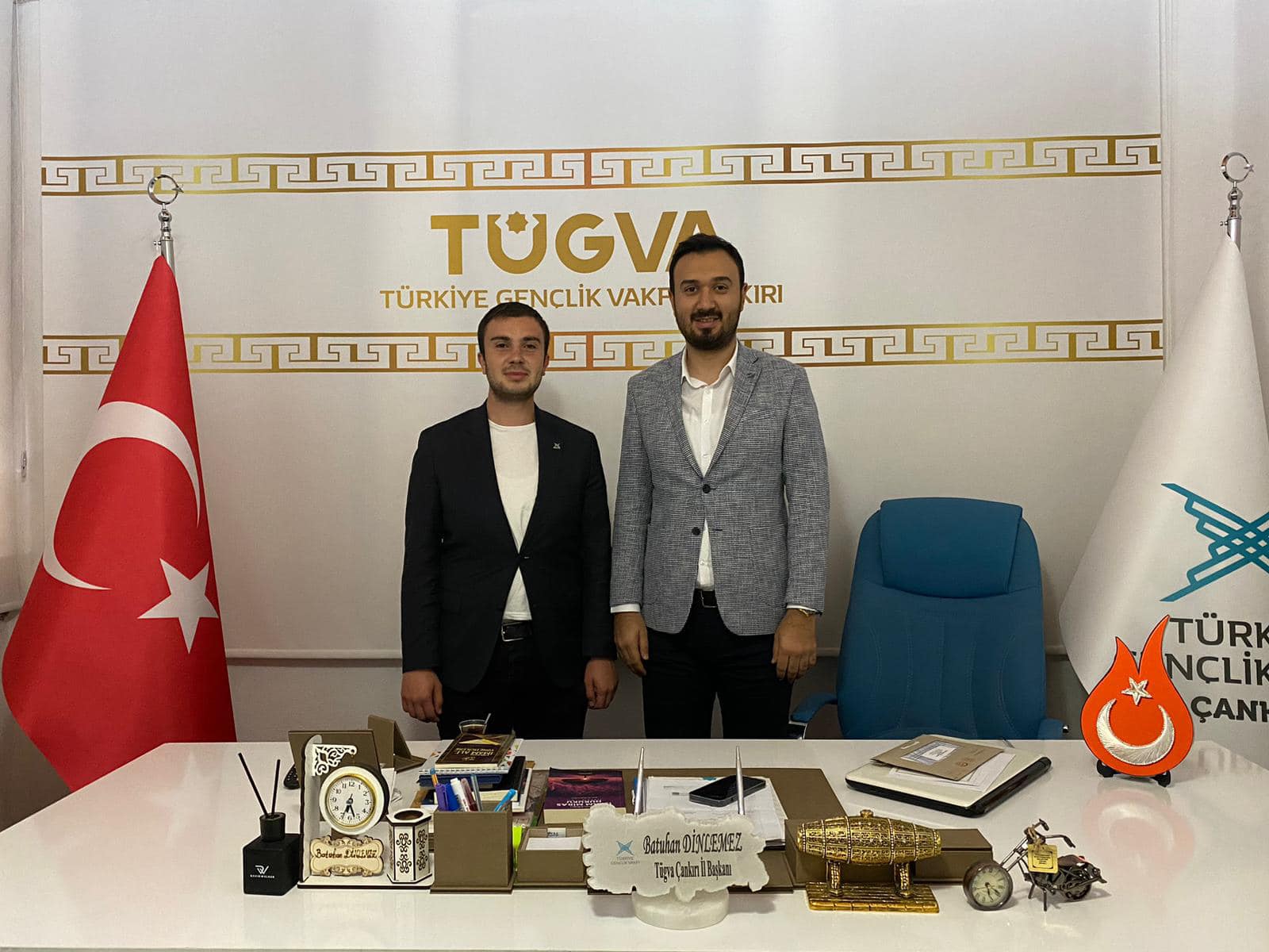TÜGVA ÇAKÜ Koordinatörü Ömer Yiğit Sevinç oldu