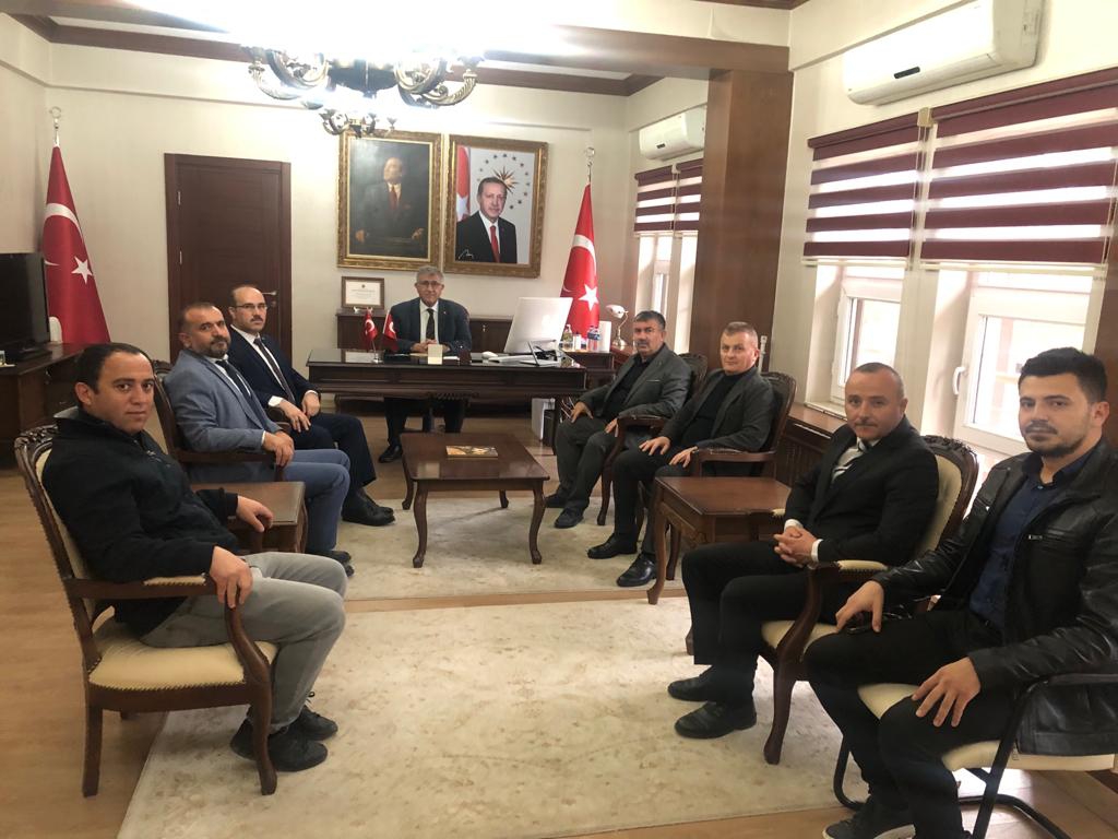 Türk Büro-Sen Çankırı Şubesi Kaymakam Bulgurlu'yu Ziyaret Etti